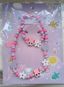 Комплект дет.бижутерии Совушка, новый