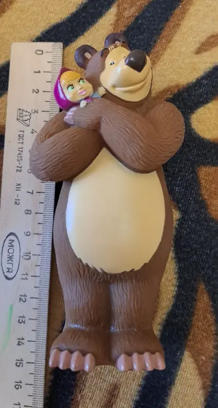 Маша и Медведь, резиновые игрушки-4шт - Вся Беларусь - 230501 - Доска объявлений Kupika.by - Фото 2