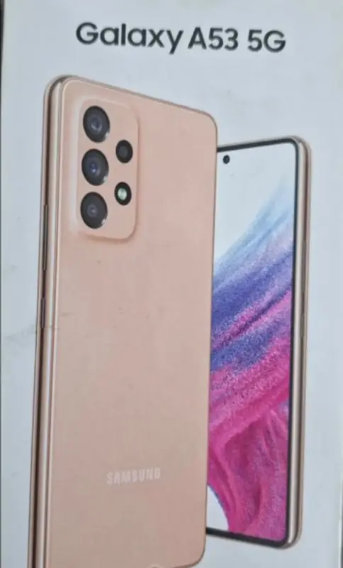Samsung A53 5G персиковый