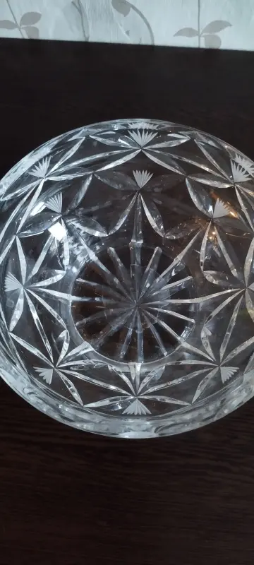 Ваза хрустальная большая