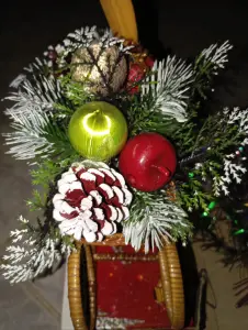 Новогодние сани