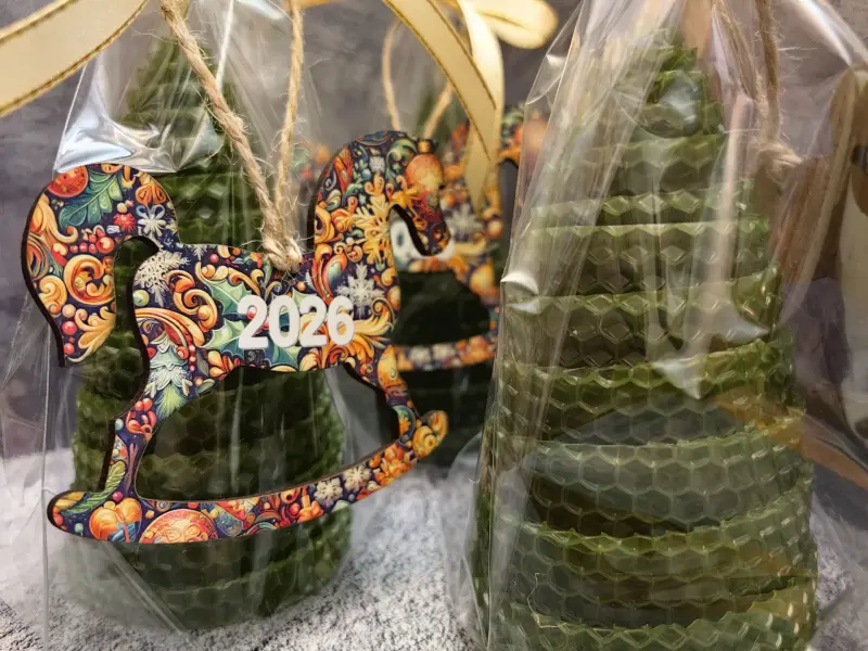 Новогодние товары - Свеча из зеленой вощины Новогодняя елка - Вся Беларусь - Фото 4 Свеча из зеленой вощины Новогодняя елка - Вся Беларусь - 230681 - Доска объявлений Kupika.by - Фото 4