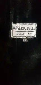 Новая эксклюзивная женская дублёнка с чернобуркой Naveroj Pelle