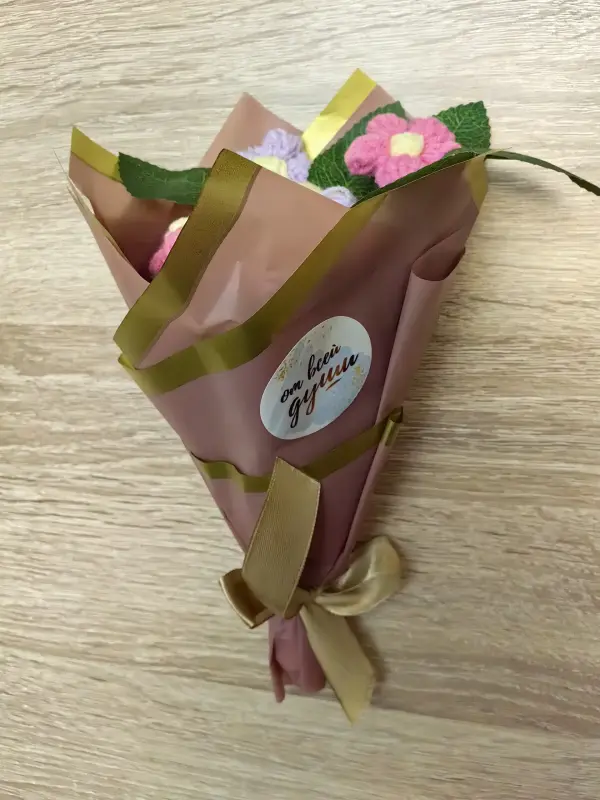 Цветы и букеты - Вязаный букет - Вся Беларусь - Фото 3 Вязаный букет - Вся Беларусь - 230641 - Доска объявлений Kupika.by - Фото 3