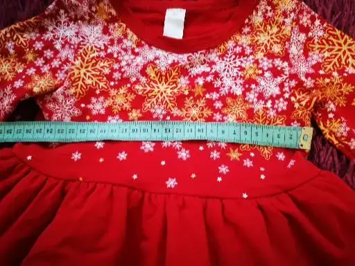 Детское новогодние платье