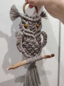 Сова новогодняя