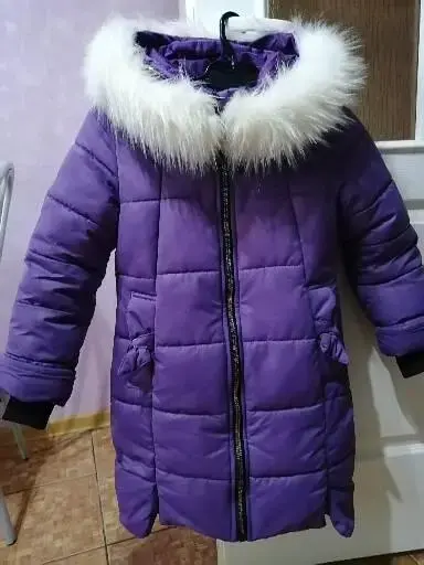 Куртка-пальто, зимняя (128см)