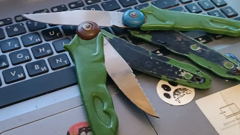 НОЖ СКЛАДНОЙ  ЛИСА , ЛИС , СССР,  ПРОДАМ!