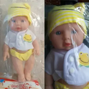 Куколки для малышей (плюшевые и африканки)-6шт, новые