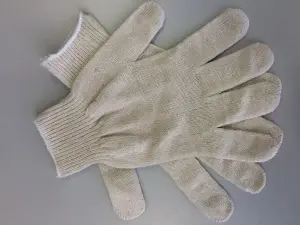Перчатки ХБ 5 нитей (Без ПВХ ТОЧКИ) 0.25 копеек