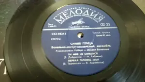 Виниловая Грампластинка Синяя Птица Ты Мне Не Снишься