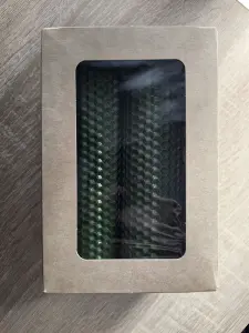 Подарочный набор из 2 свечей из вощины