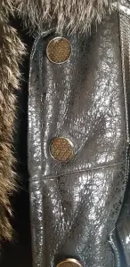 Новая эксклюзивная женская дублёнка с чернобуркой Naveroj Pelle