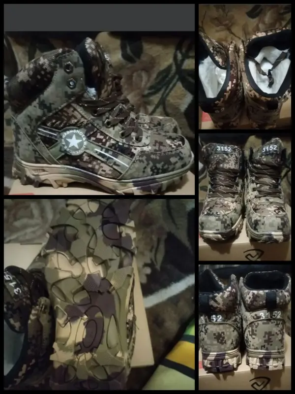 Тактические трекинговые ботинки