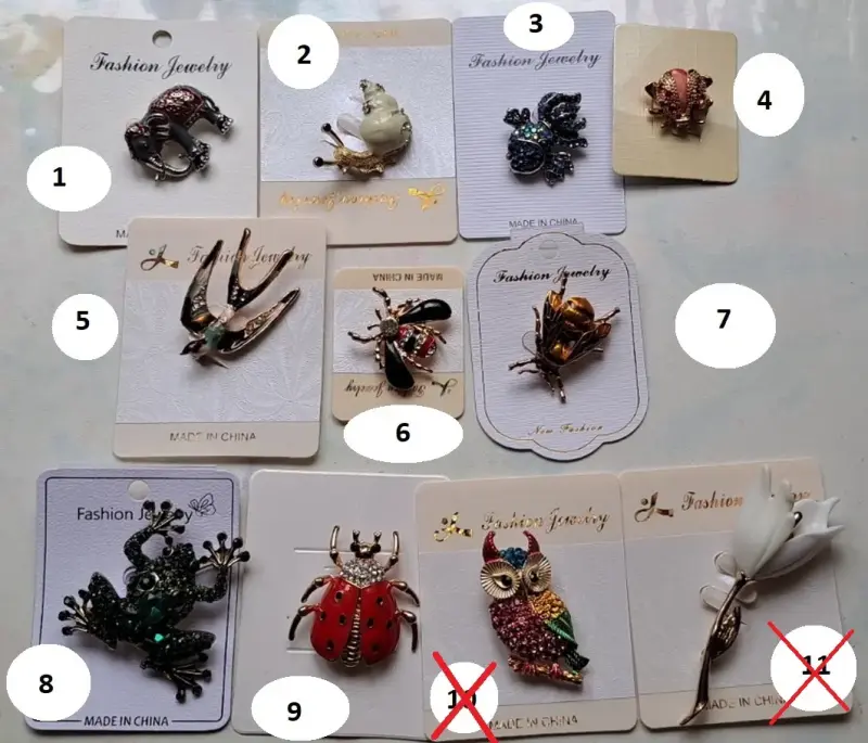 Брошки разные, новые - Вся Беларусь - 230497 - Доска объявлений Kupika.by - Фото 4