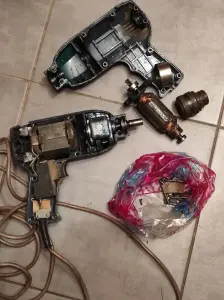 Дрель на запчасти