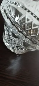 Ваза хрустальная