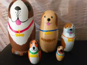 Матрёшки двух видов, новые