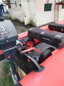 Лодка ПВХ АКВА 280 с мотором.