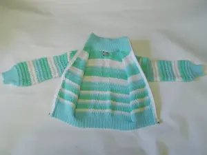 Кофточка вязаная шерстяная FANTASIA