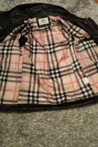 Пуховик Burberry черный