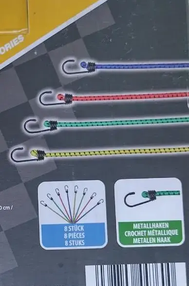 Автомобильные натяжители для багажа (Германия)