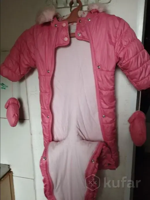 Комбинезон зимний для девочки.