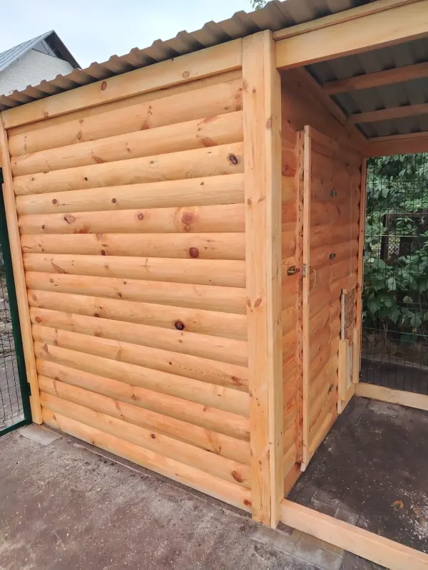 Курятник с выгулом 20 кур