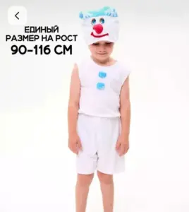 Новогодний костюм Снеговика