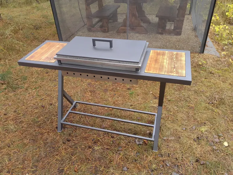 Мангал из нержавейки Aisi 304