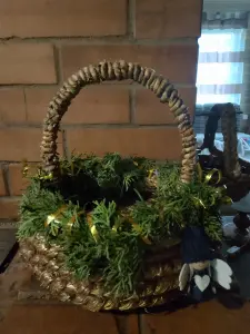 Туес новогодний.