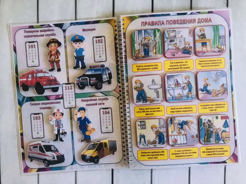 Детские игрушки - Лэпбук "ОБЖ" - Вся Беларусь - Фото 2 Лэпбук "ОБЖ" - Вся Беларусь - 229342 - Доска объявлений Kupika.by - Фото 2
