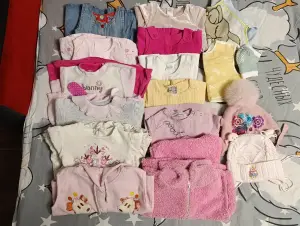 Лот одежды для девочки, 6-9 мес