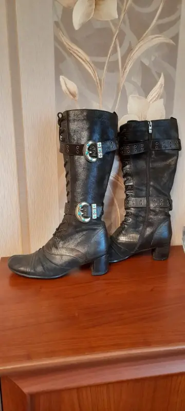Сапоги женские, р.39-40