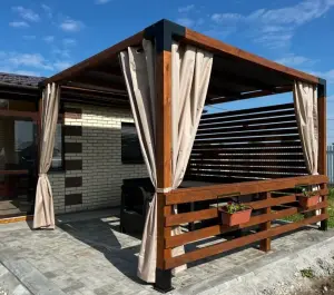 Коннекторы для беседки пергола