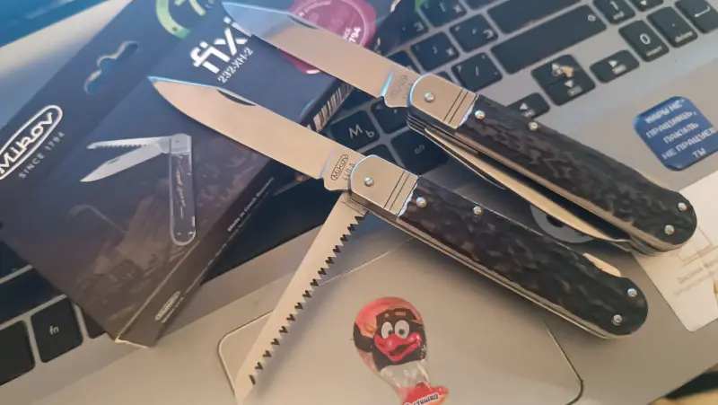 Нож складной солдатский Испания, герб. Продам!