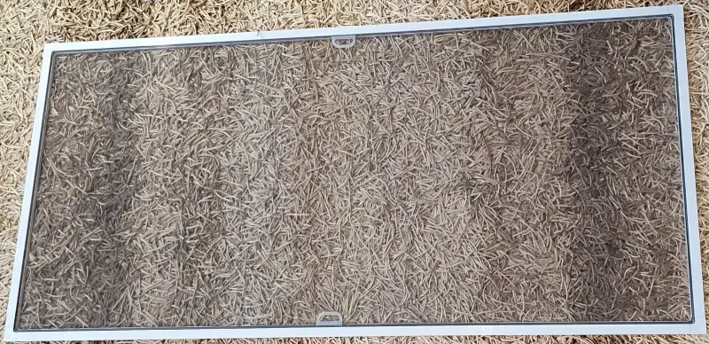 Сетка москитная 1355-635мм в сборе