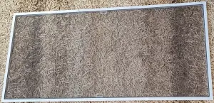 Сетка москитная 1355-635мм в сборе