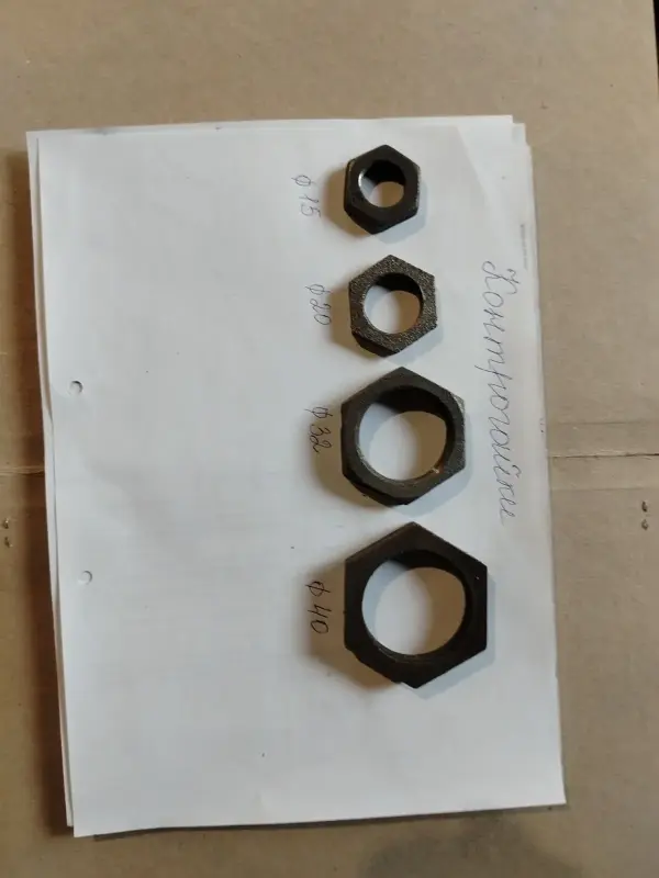 Контргайки чугунные