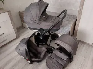 Детская коляска, 3 в 1, б/у. Состояние отличное.