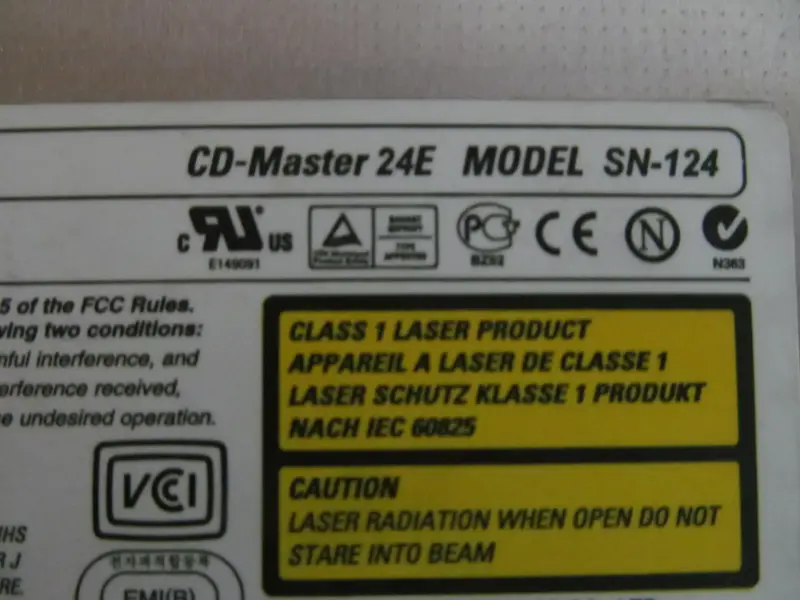 Оптические приводы - Samsung CD-Master 24E SN-124 24x Slim Notebook CD-Rom, Б.У. оптический накопитель - Вся Беларусь - Фото 5 Samsung CD-Master 24E SN-124 24x Slim Notebook CD-Rom, Б.У. оптический накопитель - Вся Беларусь - 230027 - Доска объявлений Kupika.by - Фото 5