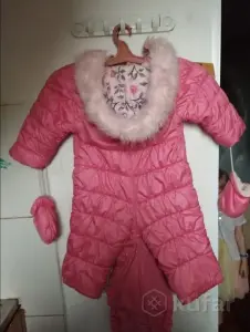 Комбинезон зимний для девочки.