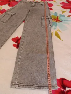 Джинсы палаццо, женские, новые