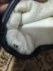 Варежки из натуральной кожи