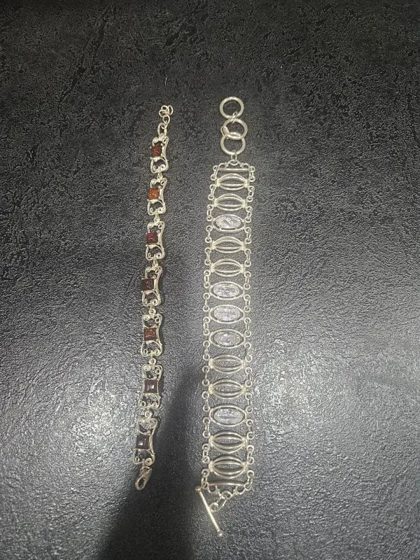 Браслеты серебро