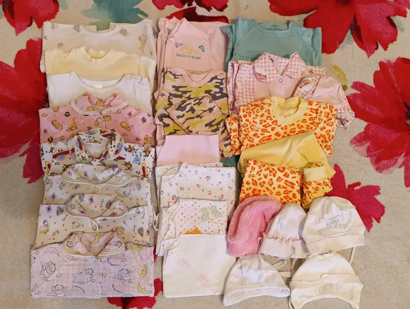 Одежда для девочек, 0-3 мес