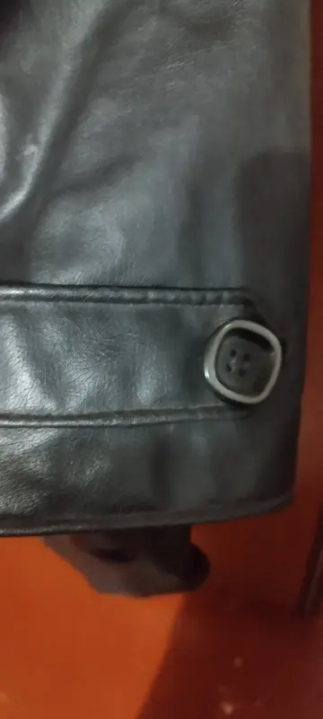 Плащ, пальто 70-80 гг.Кожаный.Ретро