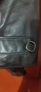 Плащ, пальто 70-80 гг.Кожаный.Ретро