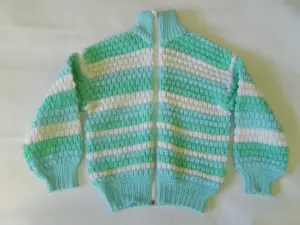 Кофточка вязаная шерстяная FANTASIA