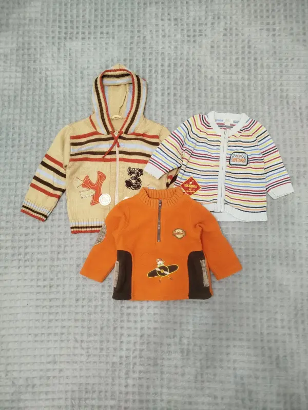 Лот три кофты для мальчика